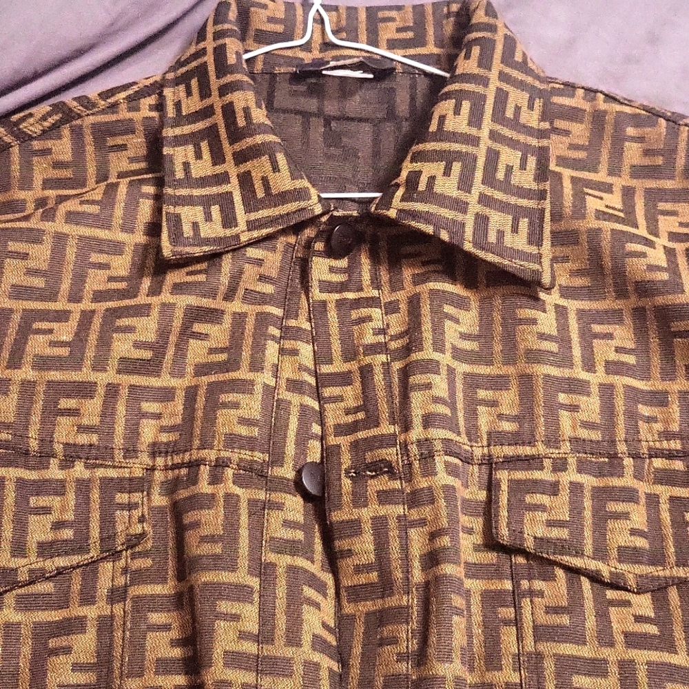 Fendi jean jacket